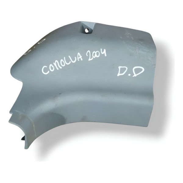 Acabamento Soleira Coluna Direito Corolla 2004 6211102120  Preto