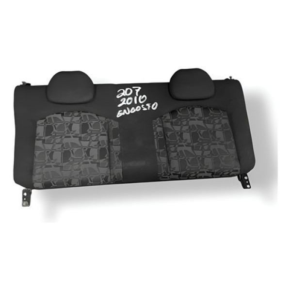 Encosto Banco Traseiro Peugeot 207 2010 96852035zj Preto