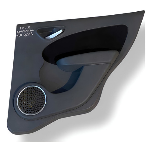 Forro Porta Traseiro Direito Palio Sporting 2013 735497589 Preto