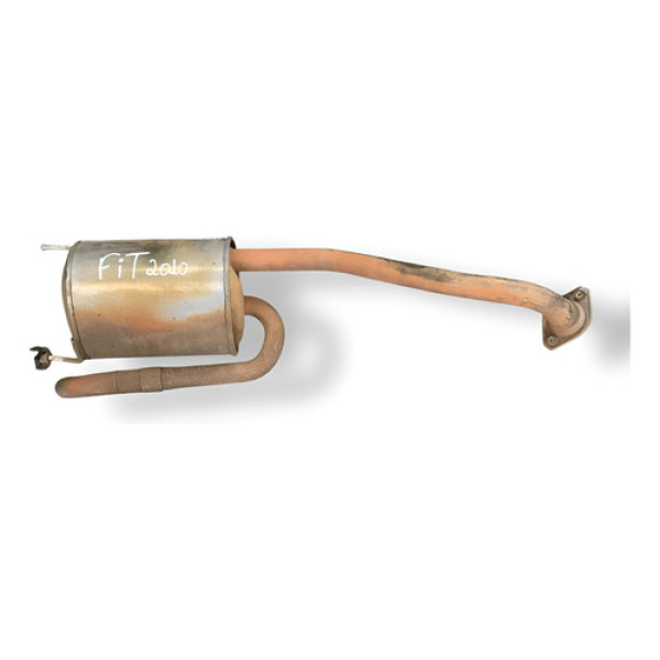 Escapamento Silencioso Honda Fit 2010 2011 2012 2013