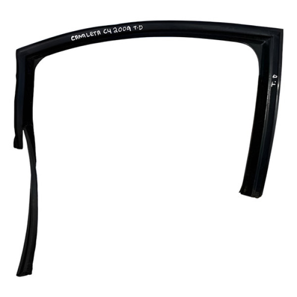 Borracha Canaleta Vidro Tras Direita Citroën C4 Pallas 2009 Preto