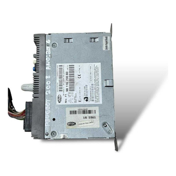 Módulo Central Multimídia Hd Peugeot 2008 2016 9811670080