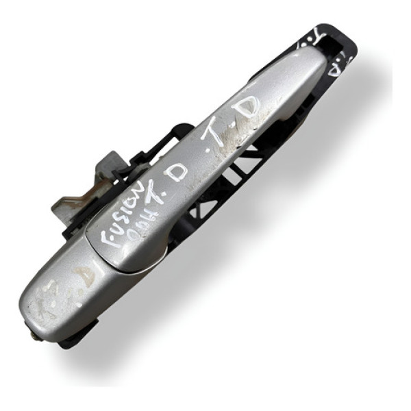 Maçaneta Traseira Direita Ford  Fusion 2.5 2011 A 2012  Prateado Traseira