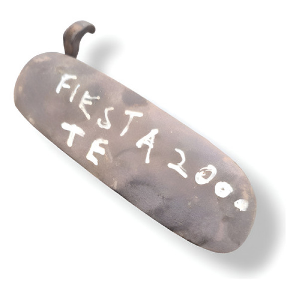 Maçaneta Externa Traseira Esquerda Ford Fiesta 1998 A 2000 Preto Traseira