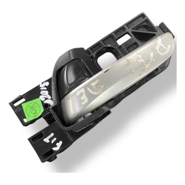 Maçaneta Interna Dianteira Esquerda Honda Fit - 2015 A 2020 Prateado Dianteira