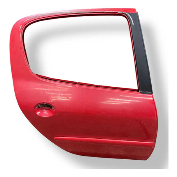 Porta Traseira Direita Peugeot 207 2010 2011 2012 2013 2014 Traseira Direita Vermelho