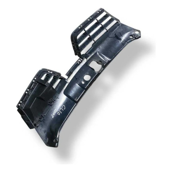 Grade Radiador Dianteiro  Renault Clio 2007 8200445995 Prateado Fosco