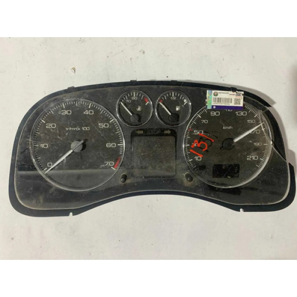 Painel De Instrumento Peugeot 307 216518703 / P9660470480 Água