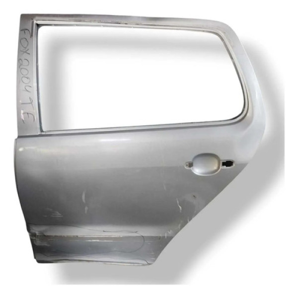 Porta Traseira Esquerda Volkswagen Fox 2004 A 2006 - Detalhe Traseira Esquerda Branco