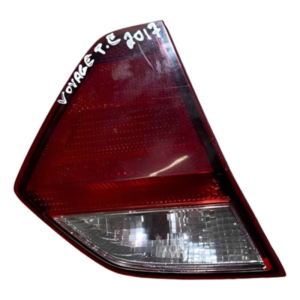 Lanterna Traseira Esquerda Vw Voyage G6 2013/2017 5u5945093f - Esquerdo/motorista - Vermelho