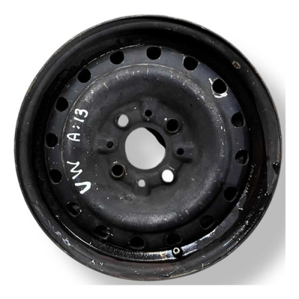 Roda Avulsa Ferro Aro 13 Volkswagen Preto