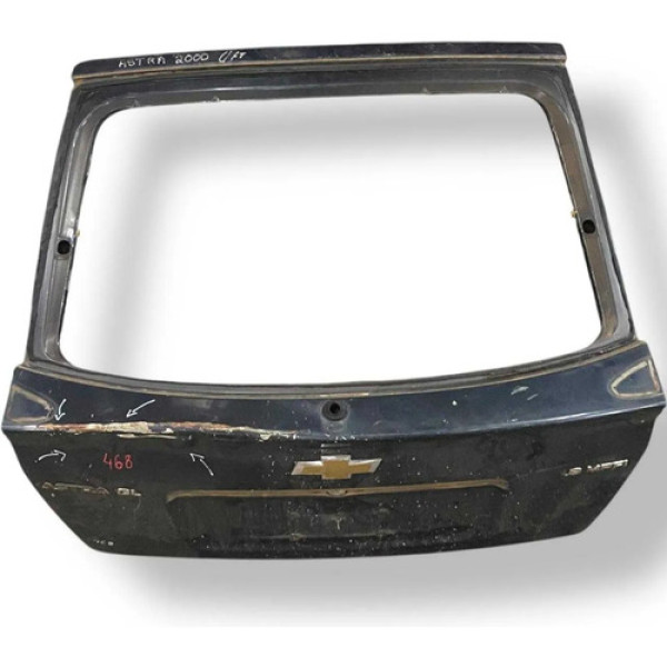 Tampa Traseira Porta Malas Chevrolet Astra 1999 2000 Detalhe Preto