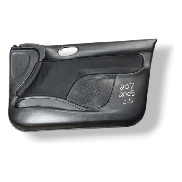 Forro Porta Dianteira Direita 207 2005 2006 A 2011 968411277 Preto