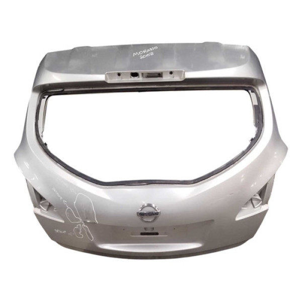 Tampa Traseira Sem Fechadura Murano 2008 S0r10029 Detalhe Prateado