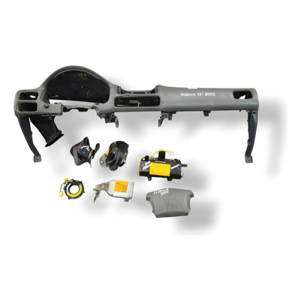 Kit Airbag Toyota  Corolla 1998 1999 2000  2001 2002 Preto