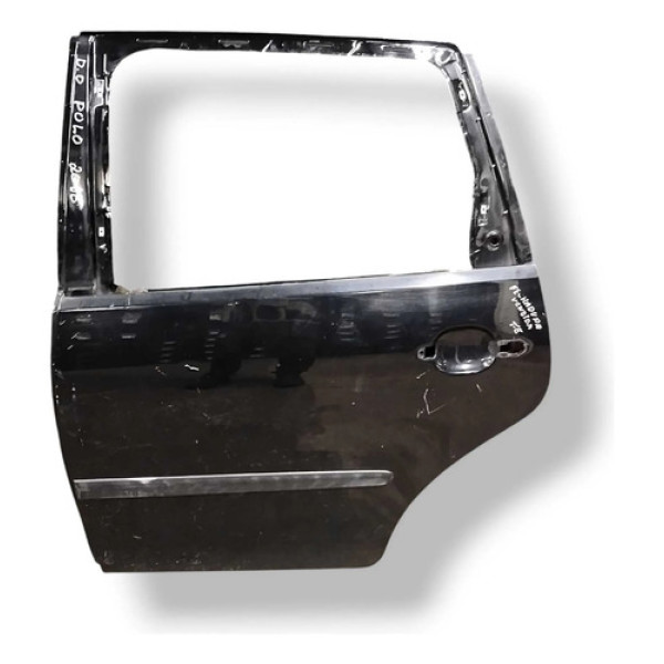 Porta Traseira Esquerda Volkswagen Polo 2008 2009 2010 Traseira Esquerda Branco