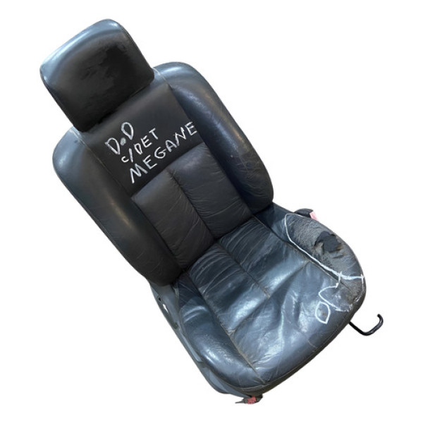 Banco Dianteiro Direito Com Detalhe Renault Megane 2.0 2010 Prateado