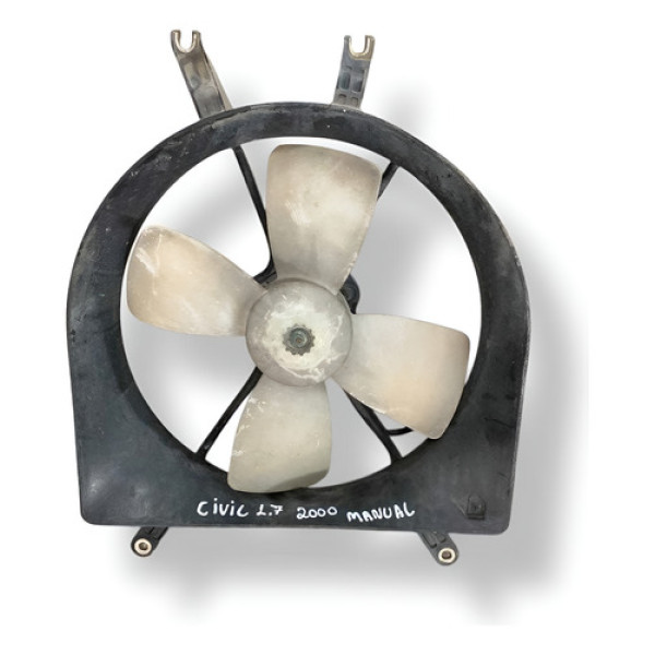 Defletor Com Ventoinha Honda Civic 1.7  2000 2001 2002 2003