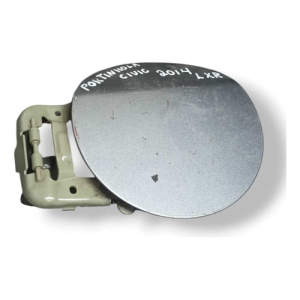 Portinhola Tanque Honda Civic Lxr 2014 2015 2016 2017 2018 Cinza