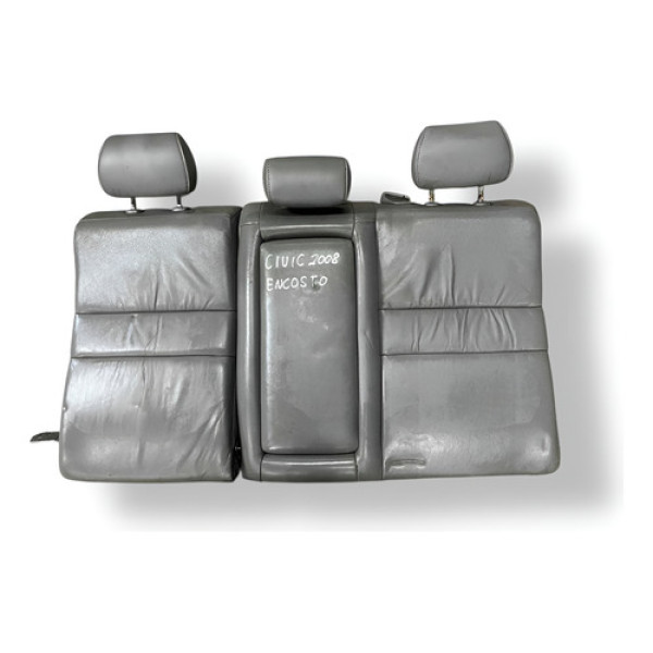 Encosto Banco Traseiro Honda Civic Lxs 1.8 2007 2008 2009  - Cinza