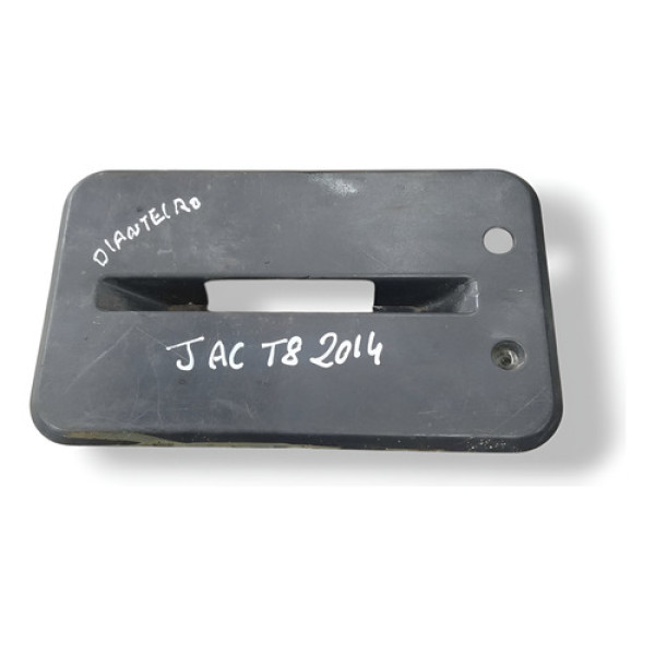 Moldura Trava Trilho Banco Dianteiro Jac T8 2014 Jacl23078 Prateado