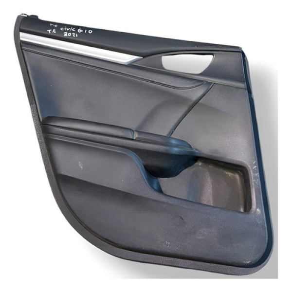 Forro Porta Traseira Esquerda Honda Civic G10 2021 A 2023