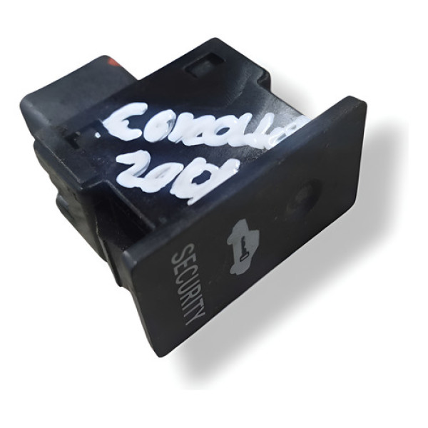 Botão Alarme Security Toyota Corolla 2004 2005 2006 489082 Preto