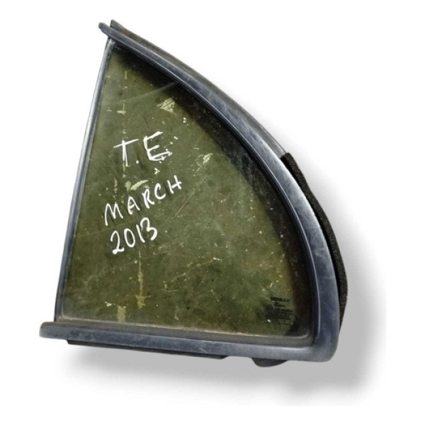 Vidro Fixo Traseiro Esquerda Nissan March 2012 2013 2014 