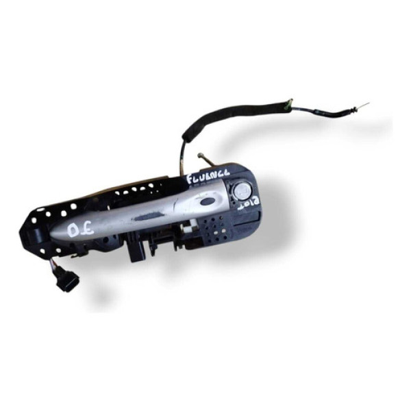 Maçaneta Externa Dianteira Esquerda Fluence 2013 806070033r Branco Dianteira