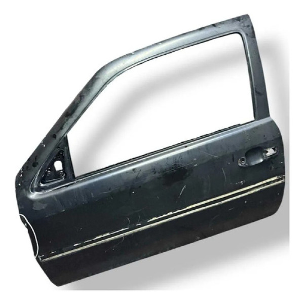 Porta Dianteira Esquerda Vw Gol G4 2p 2006 2007 2008 Detalhe Dianteira Esquerdo Preto