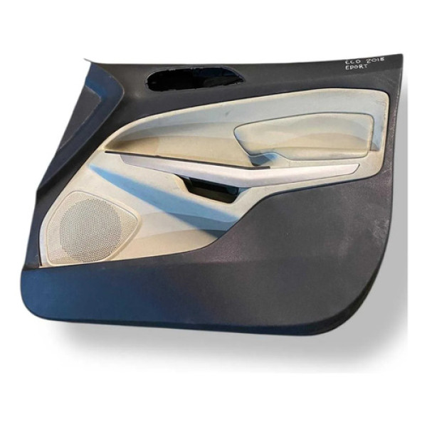 Forro Porta Dianteira Direita Ford Ecosport 2018 2019 Preto E Bege