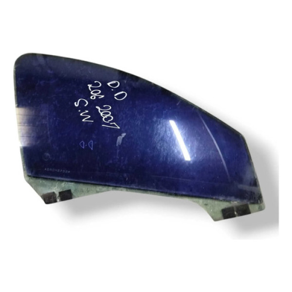 Vidro Porta Dianteiro Esquerdo Peugeot 206 2007 2008 2009
