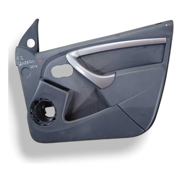 Forro Porta Dianteiro Direito Renault Sandero 14 8200602992 Cinza-escuro