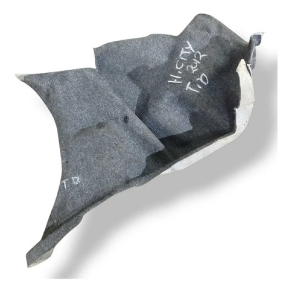 Forro Lateral Direito Porta Malas Honda City 2012 - 84601tm6