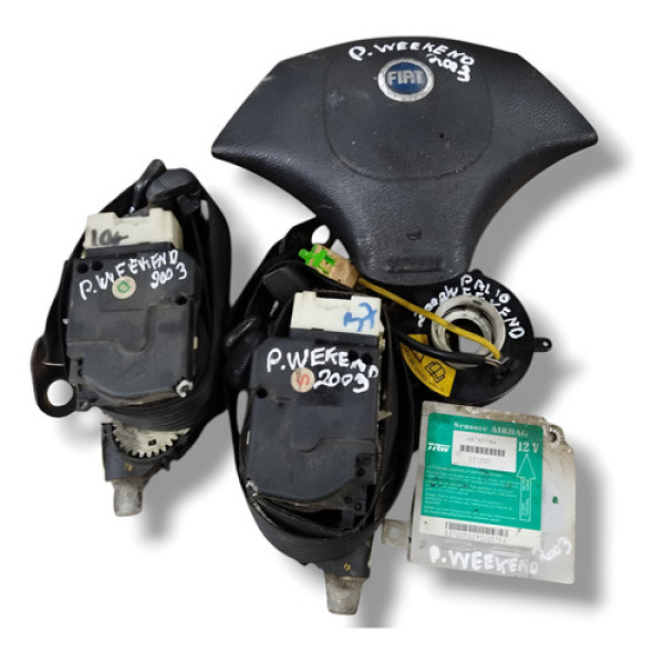 Kit Airbag Fiat Palio Weekend 1.8 2003 2004 2005 2006 2007 1