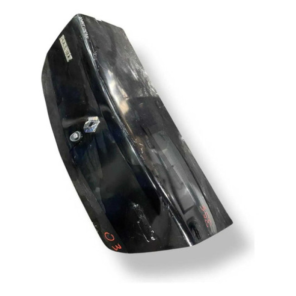 Tampa Traseira Porta Malas Renault Logan 2008 2009 A 2013 Preto