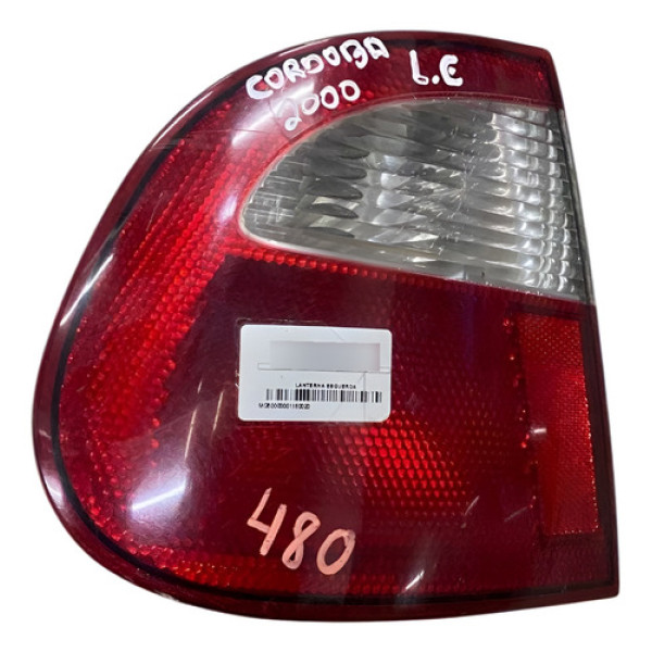 Lanterna Traseira Esquerda Seat Cordoba 2000 2001 6k5945095g Esquerdo/motorista Água