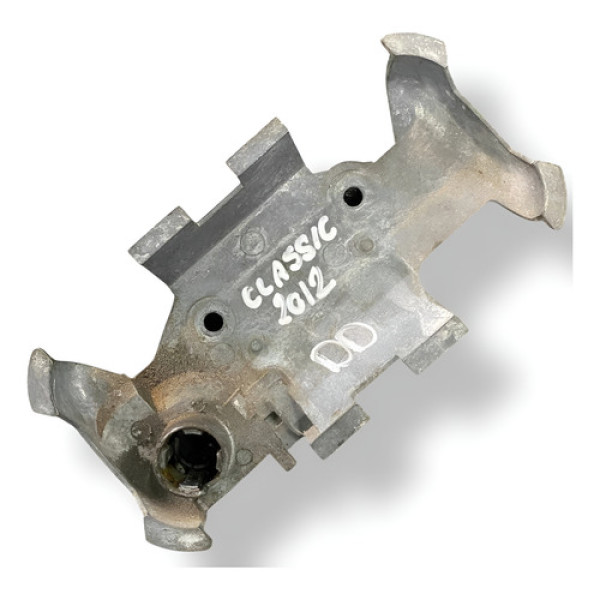 Suporte Maçaneta Dianteira Direita Chevrolet Classic 2012 Prateado Dianteira