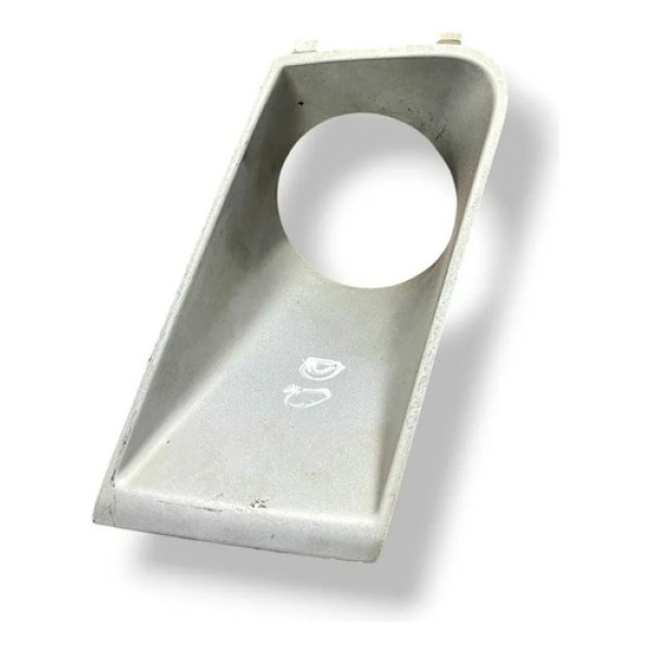Moldura Farol Milha Direito Fiat Idea 2013 2014 100178912 Preto Direito
