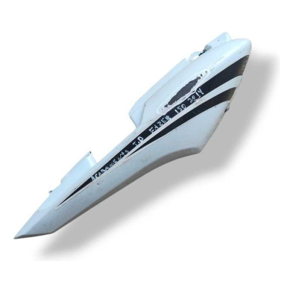 Carenagem Lateral Traseira Direito Fazer 150 2010/14 Detalhe Verde-escuro