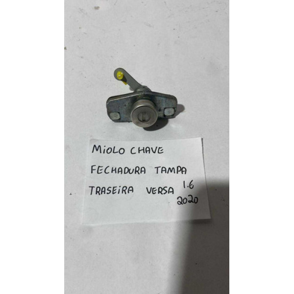 Miolo Chave Fechadura Tampa Traseira Nissan Versa 1.6 2020