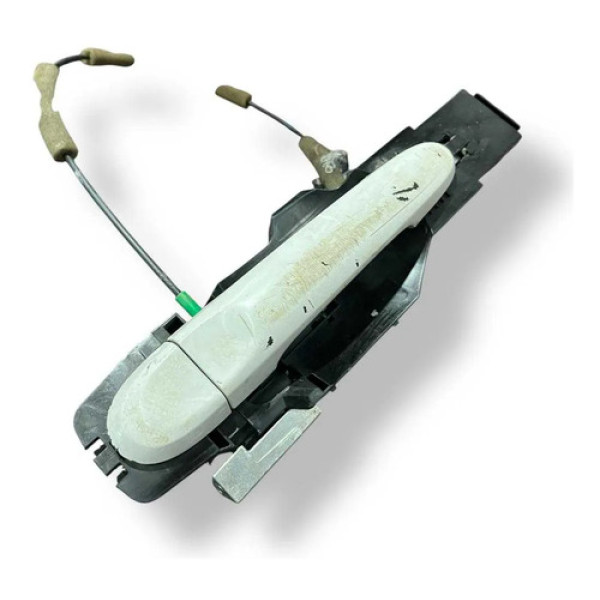 Maçaneta Externa Traseira Esquerda Nissan Versa 2019 2020 Branco Traseira