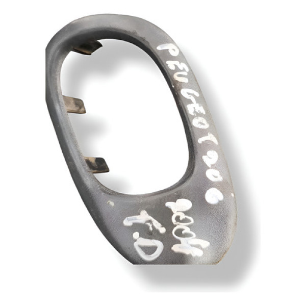 Moldura Maçaneta Interna Traseira Direita 206 9628404977 Preto Traseira