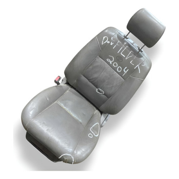 Banco Dianteiro Esquerdo Toyota Fielder C/detalhe 2004 2005 Cinza-escuro