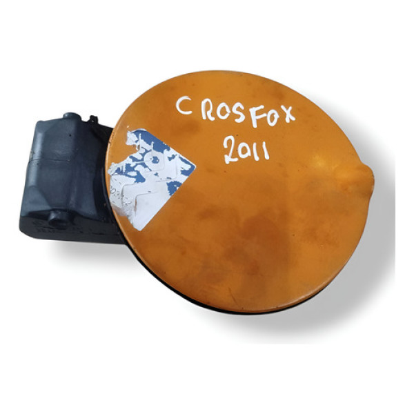 Portinhola Combustível Crossfox 2011 2012 2013 2014 Detalhe Laranja