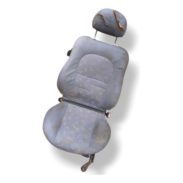 Banco Dianteiro Direito Ford Fiesta 1998 Detalhe 2 Portas Cinza