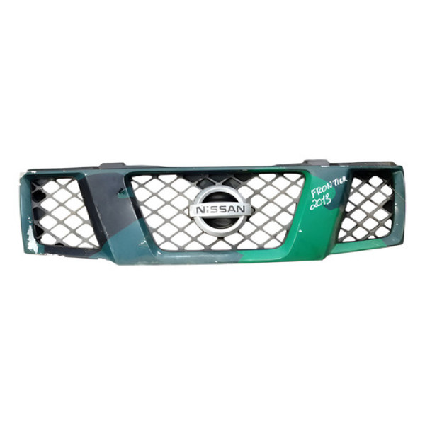  Grade Frontal Parachoque Frontier Se 2.5 10/13 62310js590 Branco Brilhante