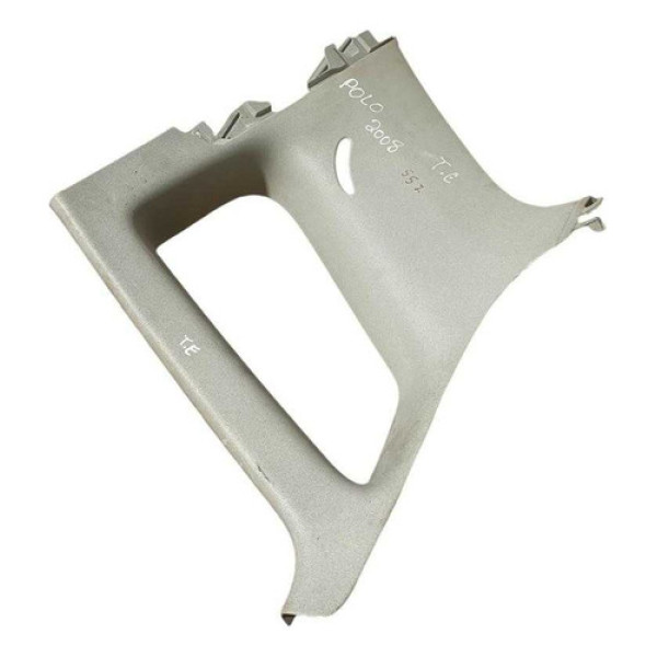 Acabamento Inte Coluna Tras Esquerda Vw Polo 2008 6q4867287b