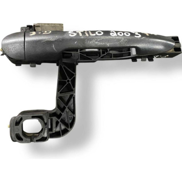 Maçaneta Externa Dianteira Direita Fiat Stilo 2003 242054 Cinza Dianteira