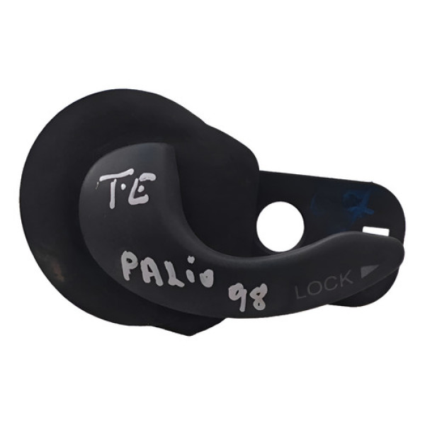 Maçaneta Interna Traseira Esquerda Palio 1998 Preta Traseira